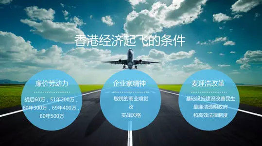 香港经济起飞的条件