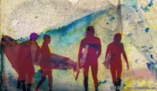 沙滩边，图片来源：兰迪·泰勒(Randy Taylor)