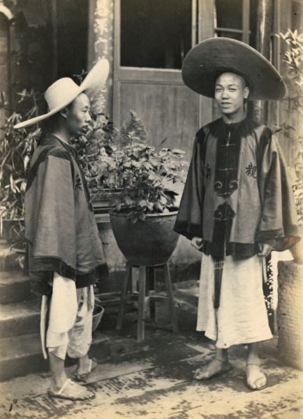 重庆的中国官兵，海关警卫，1896.