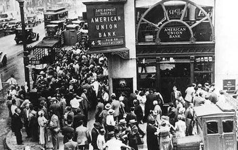 大规模的银行倒闭风波