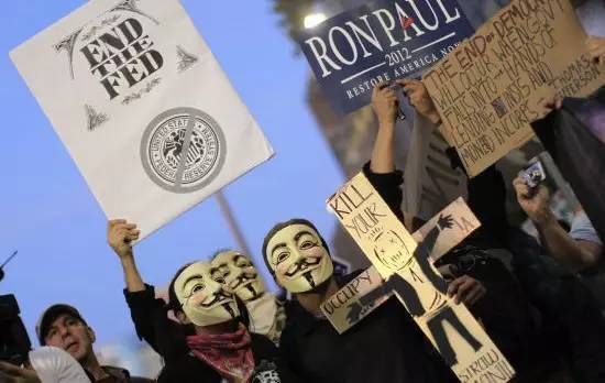 抗议美联储的游行活动