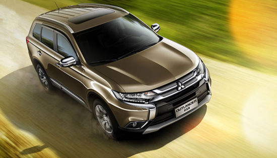 图为新款三菱欧蓝德