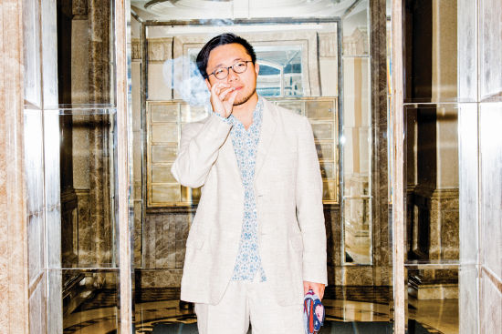 30岁的富二代Wang Daqi 《彭博商业周刊》配图