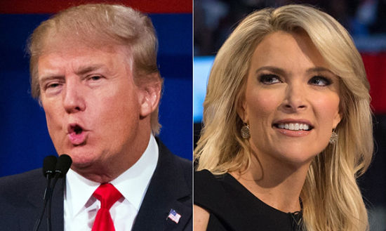 特朗普和福克斯美女主播梅根-凯利