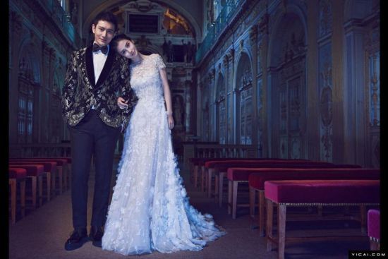 黄晓明Angelababy婚纱照黄晓明Angelababy婚纱照