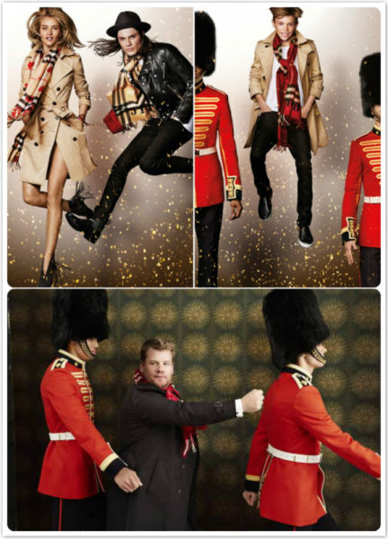 Burberry今年的圣诞广告，请来了一众电影明星