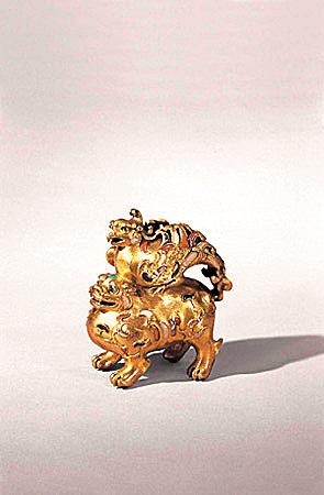 清宫旧藏鎏金香炉现津门(图)_手机新浪网