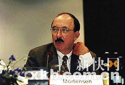 戴尔·莫滕森。(图片来源：新快报)