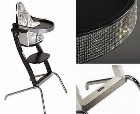 施华洛世奇水晶高脚椅