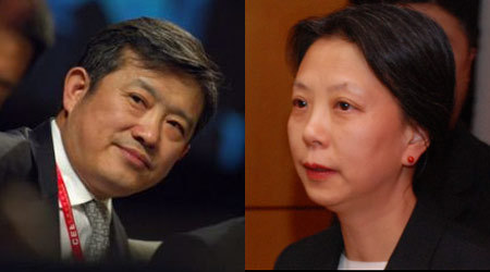 陈东升(左)、王雁南(右)都是中国会的会员(配图：中国企业家网)