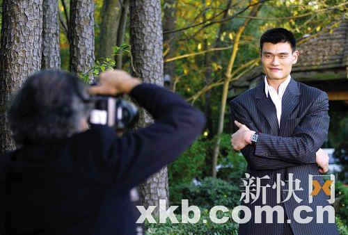 　　■姚明是广告界的宠儿。