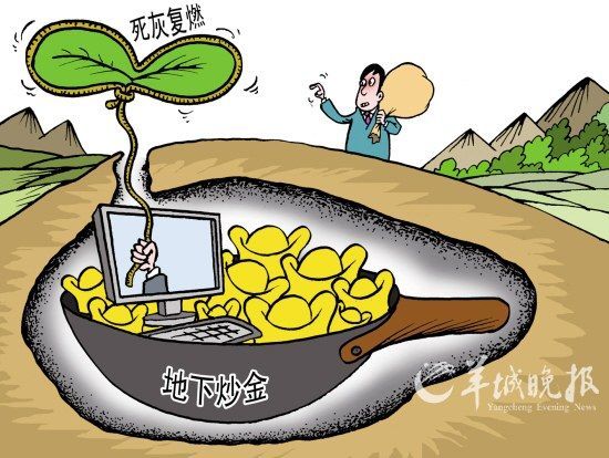地下炒汇炒金黑幕重重(组图)