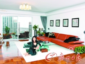 　　香港明星司马燕花大价钱租住的西半山大宅。 (资料图片)