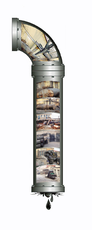 记者在沙坨子村偷拍的照片。