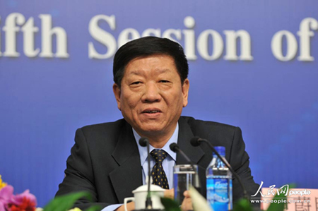 人力资源和社会保障部部长尹蔚民