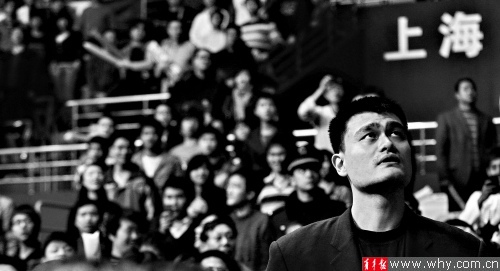 姚明。 图片来源：青年报