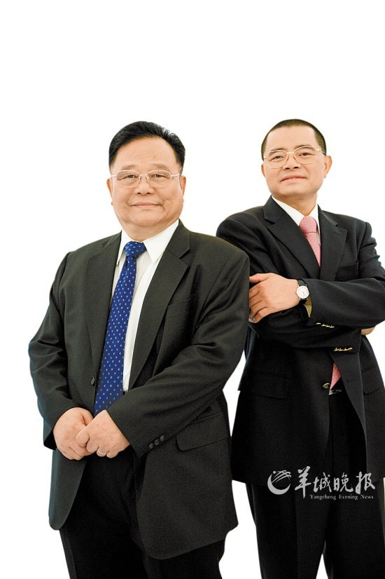 　　梁庆德、梁昭贤父子 　CFP供图