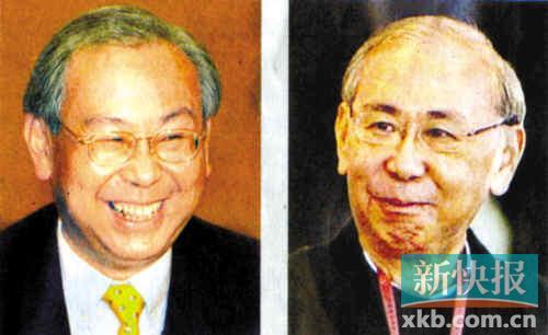 　　■左：2000年许仕仁偏肥。(资料图)右：最近的许仕仁瘦多了。(资料图)