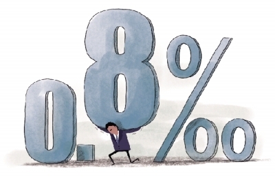 　　4月16日以后，湖南股民将面临统一的交易佣金新标准：不低于0.8‰。