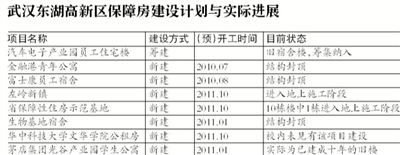 项目建设计划和实际进展。