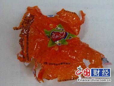 真知棒拆开后的包装