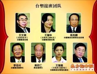 　　“经营之神”王永庆家族接班团队