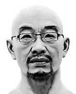 戴上“人皮面具”后的效果 