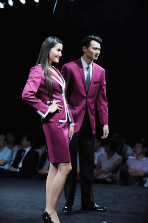 际华2012职业装发布会