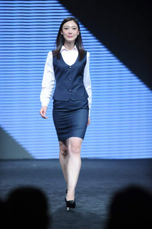 际华2012职业装发布会