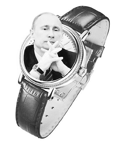 　　▲ 俄总统普京是有名的“爱表之人”。