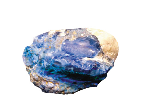 　　该欧泊是世界上已发现的最大尺寸的顶级欧泊，重2020克拉