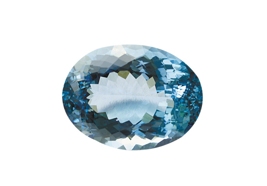 　　海蓝宝石，桑塔玛利亚颜色 广地 摄