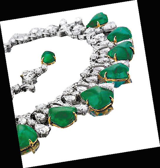 　　↑祖母绿是非常古老的宝石