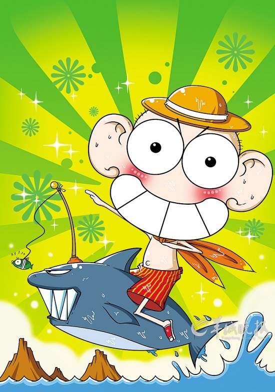 　　《爆笑校园》中的呆头深得人心