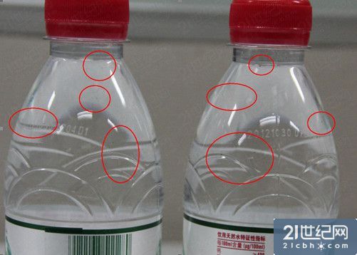 图为农夫山泉黑色悬浮物