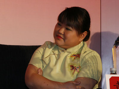 图文:渣打银行中小企业理财总经理黄丽芬