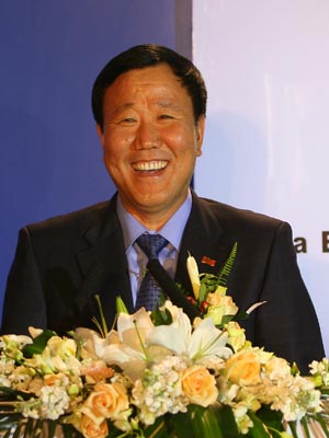 图文:汇源饮料食品集团有限公司总裁朱新礼