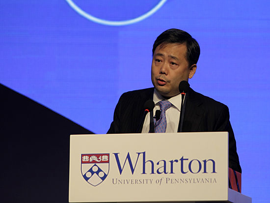 在国际经济和政治中心举办的致力于推动终身学习的全球化平台——沃顿商学院全球论坛，将于6月13日—14日在北京举行。图为摩根士丹利亚太区投资银行业务联席负责人兼董事总经理张欣。(图片来源：新浪财经 刘海伟