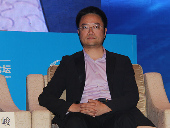 2014年6月11日-14日，“2014（第十六届）中国风险投资论坛”在深圳召开。本届峰会主题为：释放改革红利 打造中国风险投资升级版。图为深圳市基石创业投资管理有限公司副总裁邵俊(图片来源：新浪财经 摄影：张大海)
