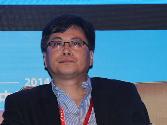 2014年6月11日-14日，“2014（第十六届）中国风险投资论坛”在深圳召开。本届峰会主题为：释放改革红利 打造中国风险投资升级版。图为汉理资本创始人、董事长钱学锋。(图片来源：新浪财经 摄影：张大海)