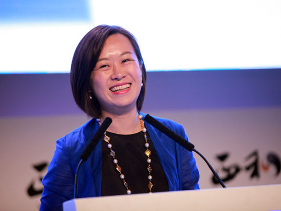 “2014正和岛岛邻大会”于6月13日-15日在北京举行。上图为逻辑思维联合创始人、中国软实力研究中心创始人李天田。(图片来源：新浪财经 梁斌 摄)