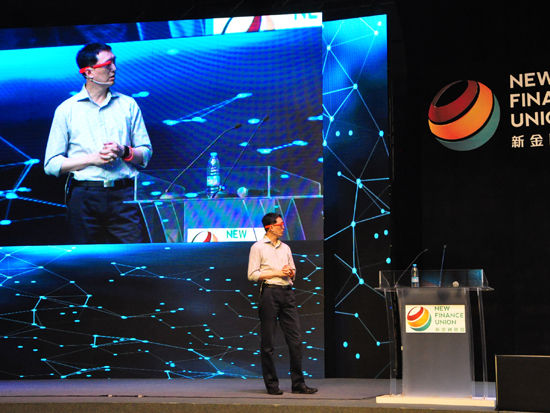 平安付资深副总裁CTO郑一德(图片来源：新浪财经)