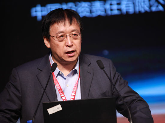“2014亚布力中国企业家论坛夏季高峰会”于2014年8月22日-24日在河南郑州召开。上图为中国投资责任有限公司总经理李克平。(图片来源：新浪财经 梁斌 摄)