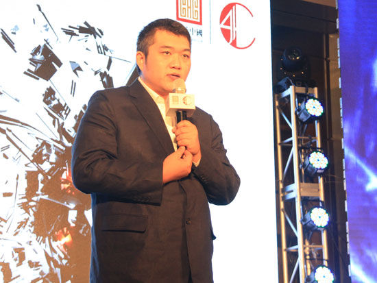 “传承中国C4论坛暨2014年会”于10月11日在北京举行。上图为修正药业集团总经理修远。(图片来源：新浪财经 梁斌 摄)