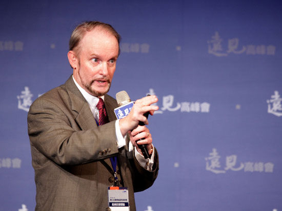 美国史雷顿创投公司董事长史雷顿(图片来源：《远见》杂志)