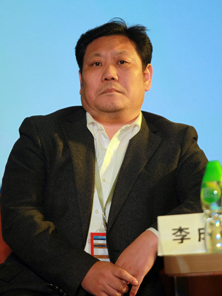 由国家发改委等25部门指导的“2014中国智慧城市创新大会”于2014年11月7日在广州举行。上图为中国测绘科学研究院GIS所所长李成名。(图片来源：新浪财经 梁斌 摄)