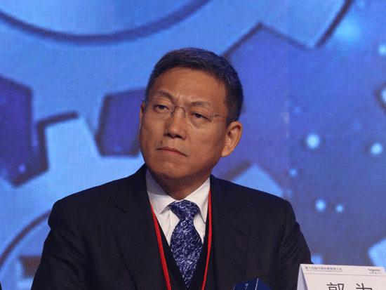 由《英才》杂志、新浪网、北京青年报共同主办“2014(第十四届)中国年度管理大会”于11月28日在北京举办。上图为神州数码控股有限公司董事局主席郭为。(图片来源：新浪财经)