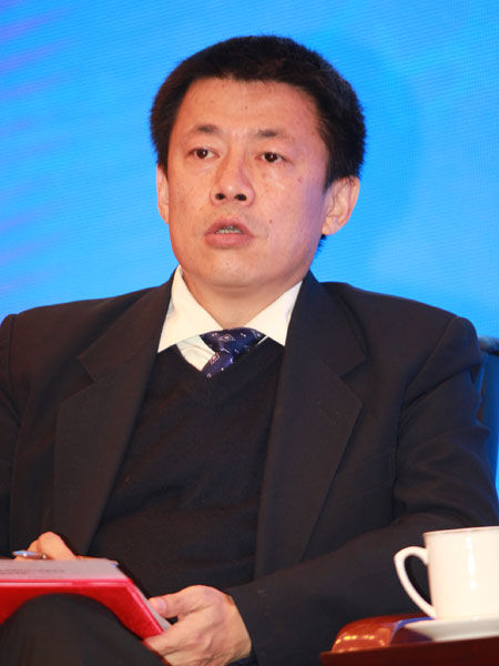 “2015年全国企业管理创新大会”于3月28日在北京召开。上图为国务院发展研究中心企业研究所研究员王继承。(图片来源：新浪财经 梁斌 摄)