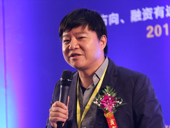 “学习型中国－第七届企业资本论坛”于2015年4月24日－26日在北京举办。上图为乐搏资本创始人、中国青年天使会创始会长杨宁。(图片来源：新浪财经 梁斌 摄)