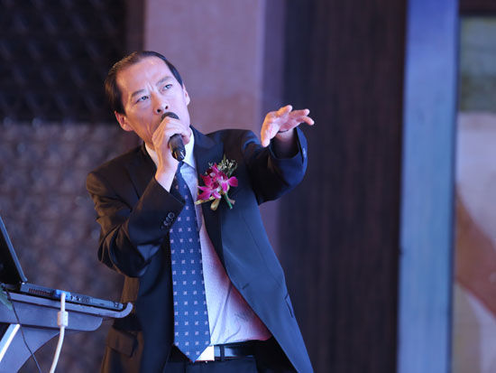 “第十二届中国国际金融论坛”于2015年10月22日-23日在上海召开。上图为安徽国厚资产执行总裁张贵言。(图片来源：新浪财经)